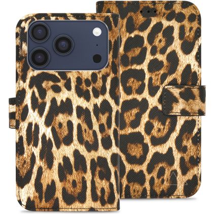 My Style Flex Wallet iPhone 17 Pro Max Knížkové pouzdro Peněženka - Wild Leopard