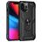 Mobigear Armor Ring iPhone 13 Pro Hardcase Back cover Antiurto con anello - Nero