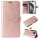 Mobigear Butterfly iPhone 16 Pro Max Funda tipo libro Cartera - Oro rosa