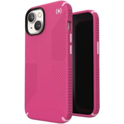 Speck Presidio2 Grip iPhone 14 Plus MagSafe Hardcase Back cover Antiurto - Digital Pink