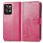 Mobigear Clover Realme GT2 Pro Etui z klapką typu portfel - Czerwony