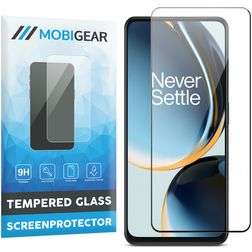 Mobigear Premium OnePlus Nord CE 3 Lite Szkło hartowane Ochrona ekranu - Kompatybilna z etui - Czarny