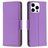 Mobigear Excellent iPhone 16 Pro Max Funda tipo libro Cartera - Morado