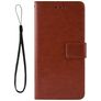 Mobigear Wallet Vivo V21 Lompakkokotelo + Setelitasku - Ruskea