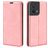 Mobigear Retro Slim OPPO Reno 8 5G Plånboksfodral med sedelfack - Rosa