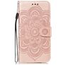 Mobigear Mandala iPhone 11 Funda tipo libro Cartera - Oro rosa