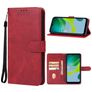 Mobigear Wallet Motorola Moto E13 Pungetui med Seddelrum - Rød