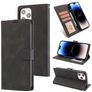 Mobigear Wallet iPhone 14 Pro Max Pungetui med Seddelrum - Sort