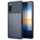 Mobigear Groove Sony Xperia 10 III Fleksibel TPU Bagsidecover - Blå