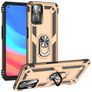 Mobigear Armor Ring OPPO A76 Hard Case Back cover Shockproof with Ring Holder - Gold