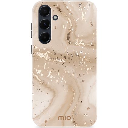MIO Samsung Galaxy A55 MagSafe Hardcase Etui plecki - Gold Marble