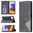 Mobigear Rhombus Slim Samsung Galaxy A22 5G Pungetui - Sort