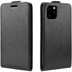 Mobigear iPhone 11 Pro Vertikální flipové pouzdro - Černá