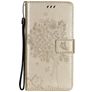 Mobigear Tree Samsung Galaxy S21 Plus Funda tipo libro Cartera - Dorado