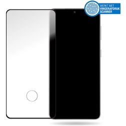Mobilize Premium Samsung Galaxy S21 Szkło hartowane Ochrona ekranu - Kompatybilna z etui - Czarny