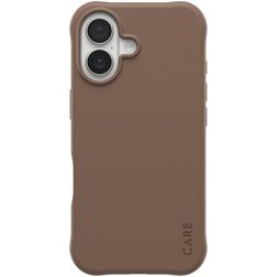 CARE by PanzerGlass Fashionable iPhone 17 Silikone MagSafe Bagsidecover - Espresso