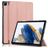 Mobigear Tri-Fold Samsung Galaxy Tab A11 Plus Funda tipo libro - Oro rosa