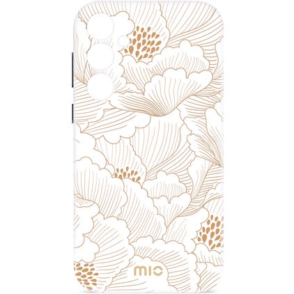 MIO Samsung Galaxy S25 FE MagSafe Kova Suojakuori - White Roses