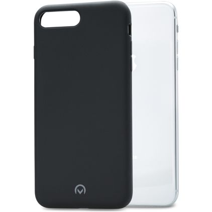 Mobilize Solid iPhone 7 Plus Silikoni Suojakuori - Musta