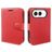 Mobigear Classic iPhone Duo Cover a libro portafoglio - Rosso