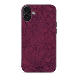 MIO iPhone 16 Plus MagSafe Plástico rígido Capa traseira - Berry Blooms