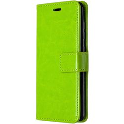 Mobigear Wallet Samsung Galaxy A41 Lompakkokotelo + Setelitasku - Vihreä