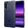 Mobigear Rugged Shield Sony Xperia 5 II Fleksibel TPU Bagsidecover Stødsikkert - Blå