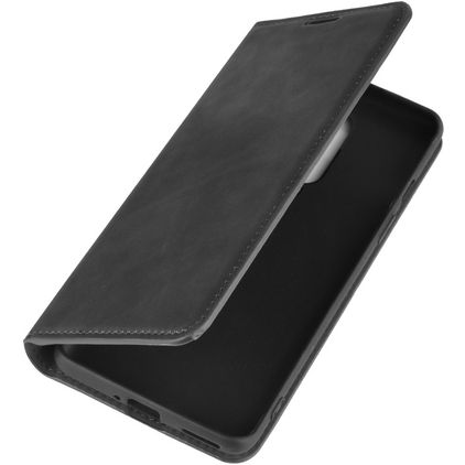 Mobigear Retro Slim OnePlus 8 Wallet case - Black
