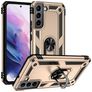 Mobigear Armor Ring Samsung Galaxy S22 Hardcase Back cover Antiurto con anello - Oro