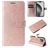 Mobigear Butterfly iPhone 16 Pro Max Capa livro Carteira - Rosa dourado
