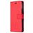 Mobigear Wallet Samsung Galaxy A41 Lompakkokotelo + Setelitasku - Punainen