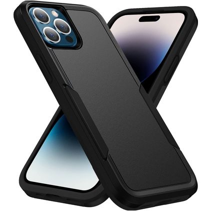 Mobigear Heavy Armor iPhone 14 Pro Kova Suojakuori Iskunkestävä - Musta