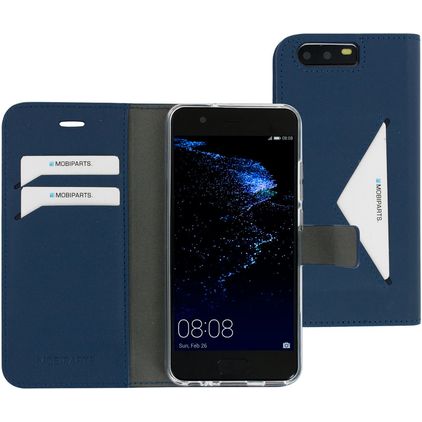 Mobiparts Classic Wallet Huawei P10 Wallet case - Blue
