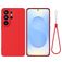 Mobigear Rubber Touch Samsung Galaxy S26 Ultra Silikone Bagsidecover - Rød