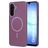 Mobiparts Slim Line Samsung Galaxy A17 MagSafe Kova Suojakuori - Imperial Purple
