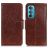 Mobigear Classy Motorola Edge 30 Cover a libro portafoglio - Marrone