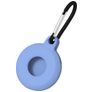 Mobigear Circle Key Apple AirTag Suojakotelo Joustava TPU Avaimenperä - Denim Blue