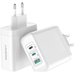Mobilize Wall Charger Triple USB / USB-C Cargador Power Delivery 100W - Blanco