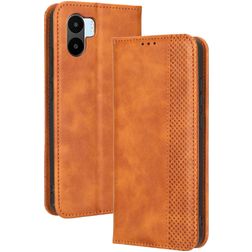 Mobigear Sensation Xiaomi Redmi A1 4G Funda tipo libro Cartera - Marrón