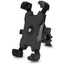 Mobigear PushHold Suporte de telemóvel para bicicleta com fixação no guiador Pinça Universal - Preto