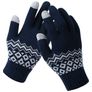 Mobigear Stretch Tyg Touchhandskar - One-Size - Marinblå