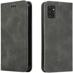 Mobigear Retro Slim Samsung Galaxy S20 Plus Pungetui med Seddelrum - Sort