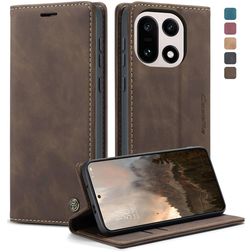 CaseMe 013 OnePlus 15 Funda tipo libro Cartera - Coffee