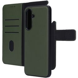 Mobiparts Samsung Galaxy A37 Case Genuine Leather Detachable 2-in-1 Wallet Case Wallet - Green