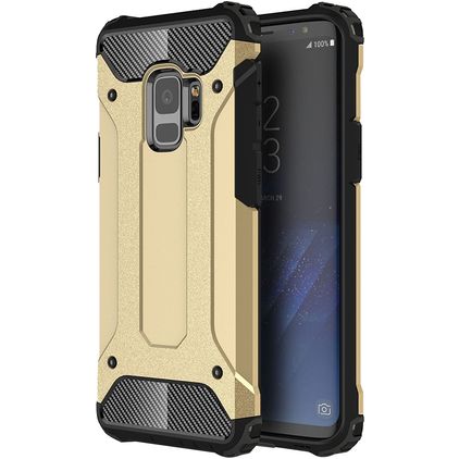 Mobigear Outdoor Samsung Galaxy S9 Kova Suojakuori Iskunkestävä - Kulta