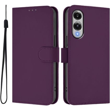 Mobigear Urban Wallet Samsung Galaxy S25 Edge Capa livro Carteira - Roxo