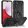 Mobigear Armor Ring Samsung Galaxy A14 Funda Plástico rígido Carcasa Antigolpes con anillo - Negro