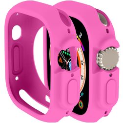 Mobigear Colors Funda rígida para Apple Watch Ultra - 49 mm - Magenta