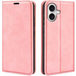 Mobigear Retro Slim iPhone 17 Plånboksfodral med sedelfack - Rosa