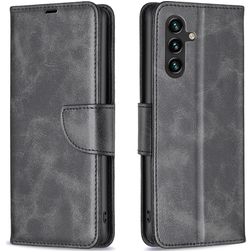 Mobigear Excellent Samsung Galaxy A35 Pungetui med Seddelrum - Sort